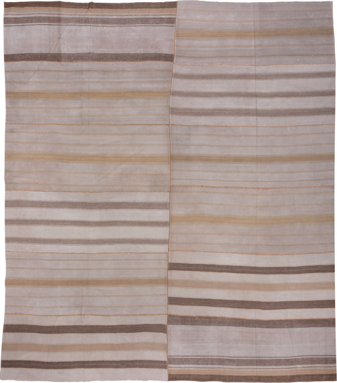 Antique Flatweave Area Rug (12' x 14')
